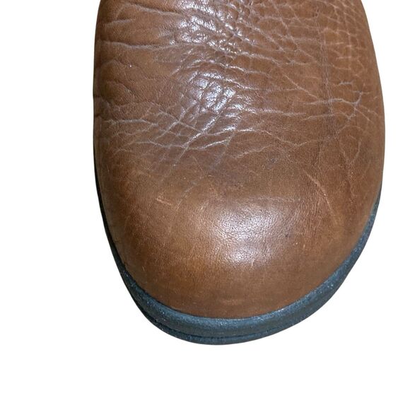 Mephisto Clog Mules Womens sz US 8/EU 38 Brown Slip On Leather Perforated France - Picture 16 of 16